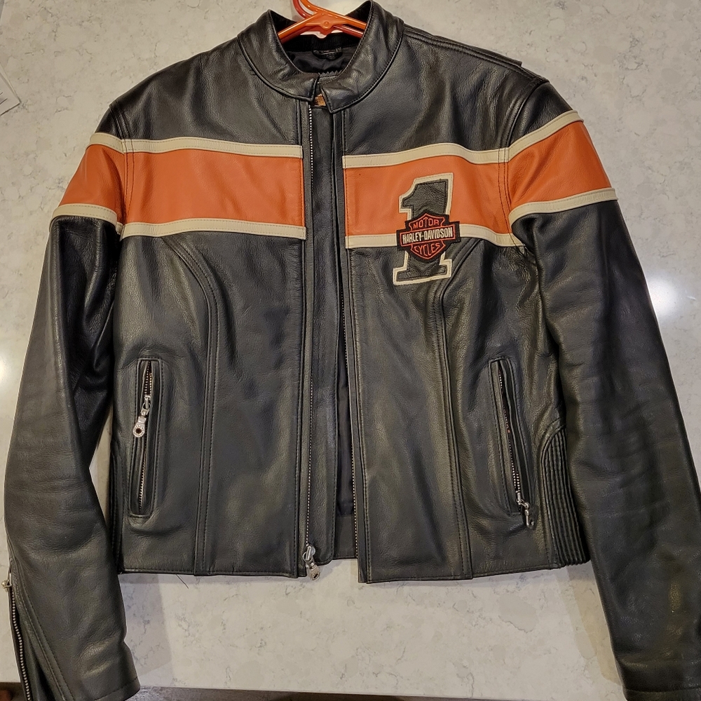 Harley Davidson Vintage Victory Lane Riding Jacket